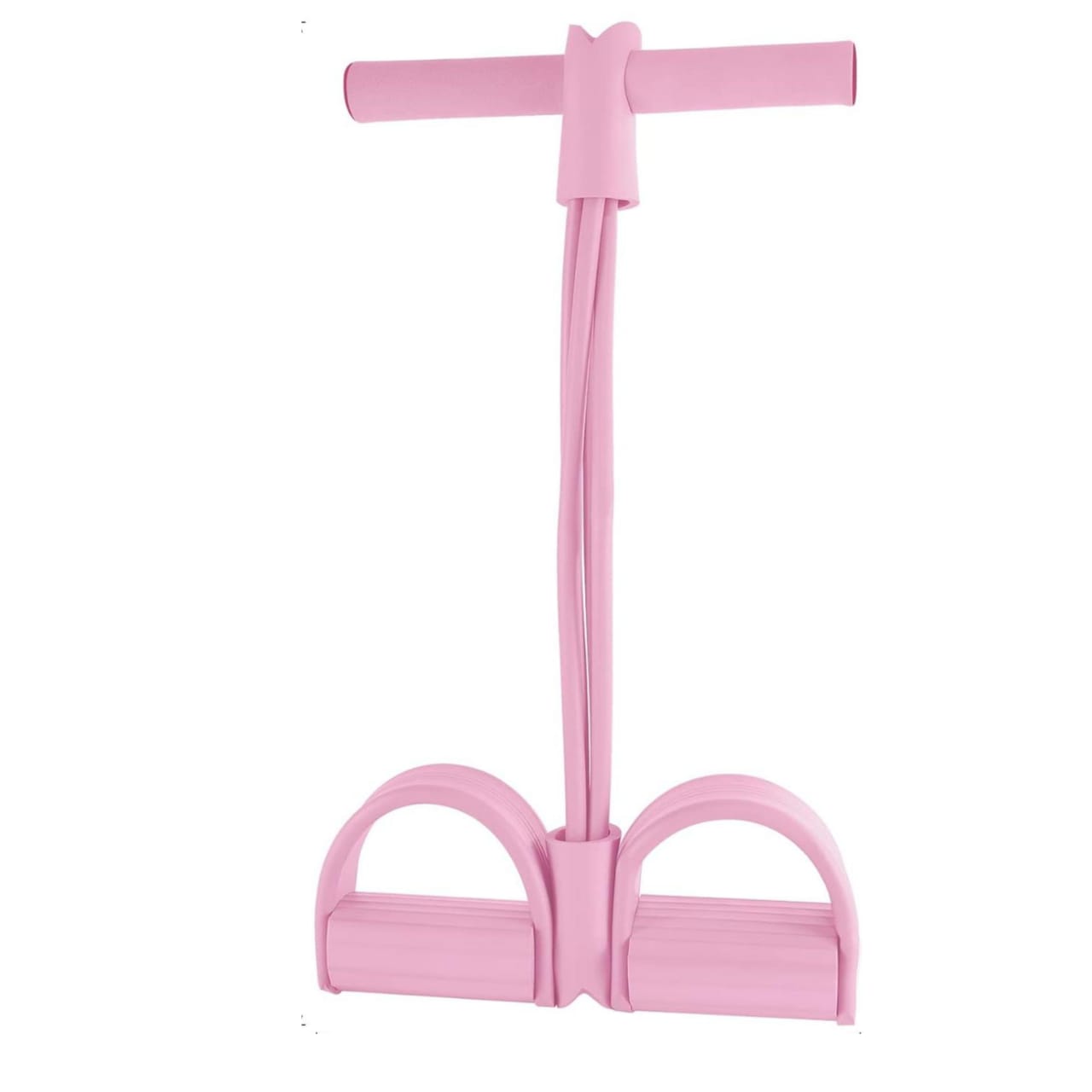 Tummy Trimmer Bally Fat Burner Body - Pull Reducer Resistance Training Bands -  Double Pull Rope Body Trimmer Pedal - Exercise Tummy Body Building Training Unisex - Weight Loss Home Workout Exercise - Foot Pedal Sit Up Equipment for Abdominal