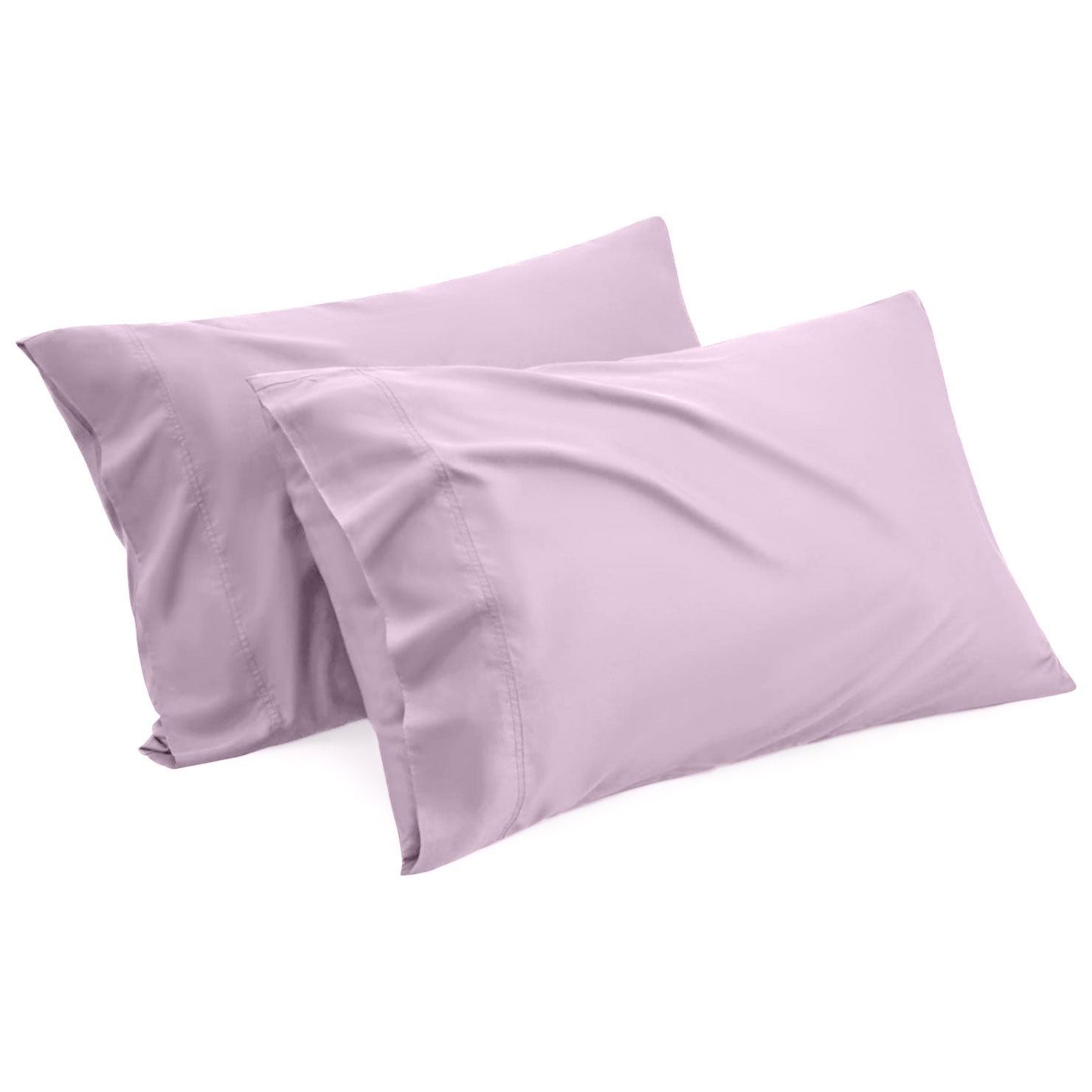 Fast Forward Pillow Cases Pack of 2 Queen Size Pillowcases - Soft Brushed Microfiber with Envelope Closure, Shrinkage & Fade Resistant