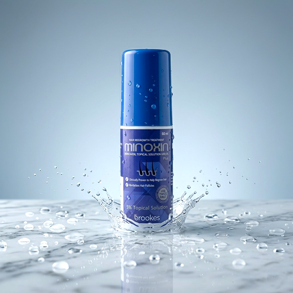 Minoxidil 5% Hair Topical Solution Hairfall Solution Hair Regrowth - Minoxin spray - Minoxidil beard oil