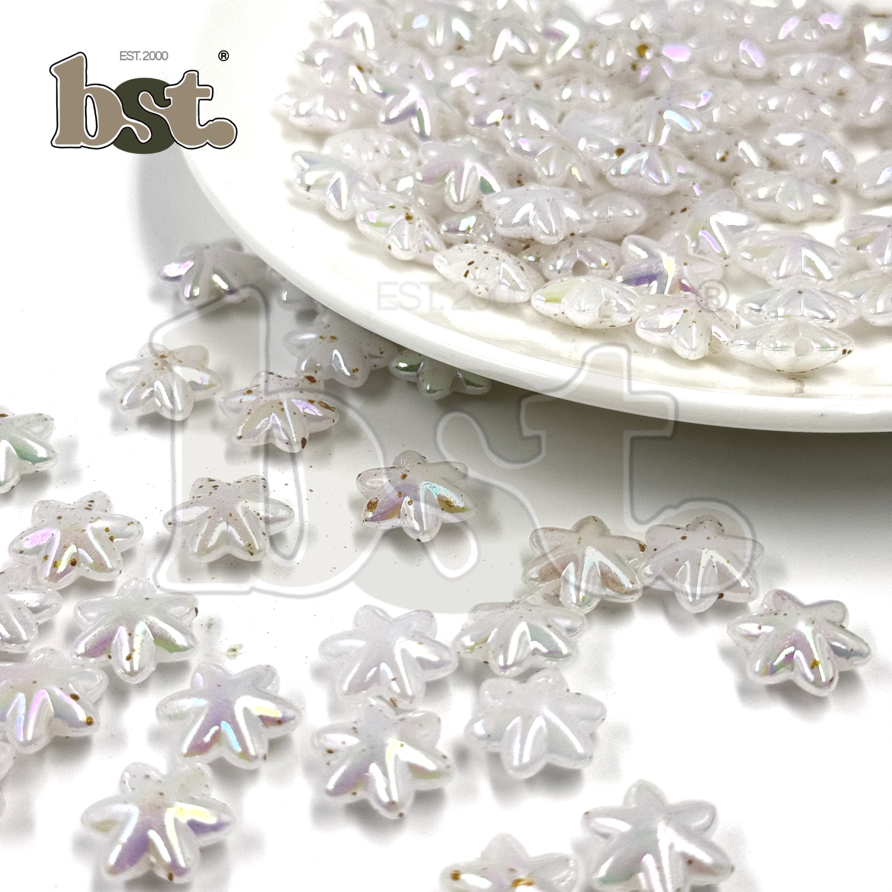 25pc Beads Mix Chunky Beads Charms Beads Bow Beads Accessories DIY Accessories Plastic Charms Bow Charm BST
