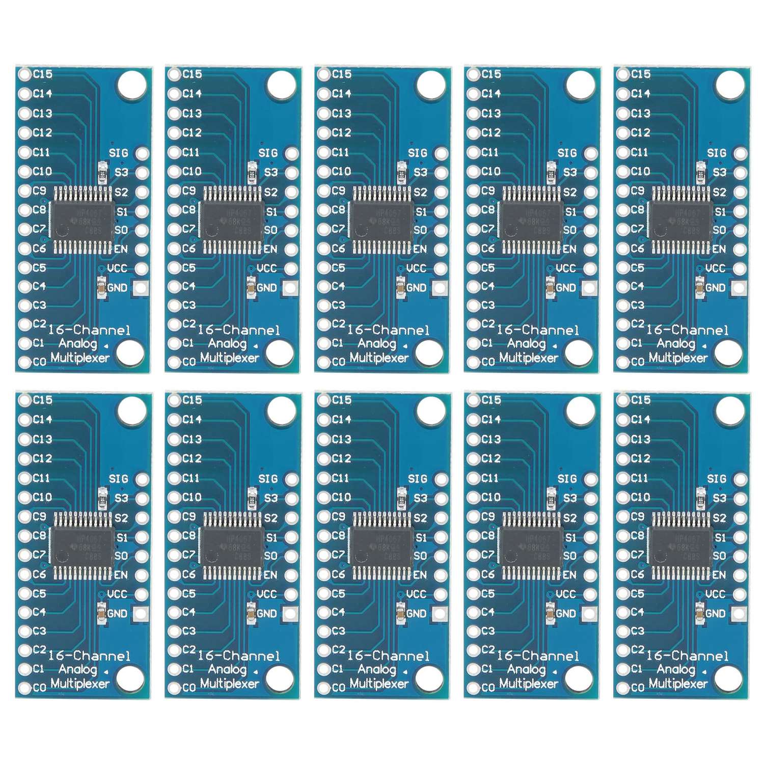 Arduino Breakout Board 20Pcs 74HC4067 Analog Multiplexer Modules - 16 ...