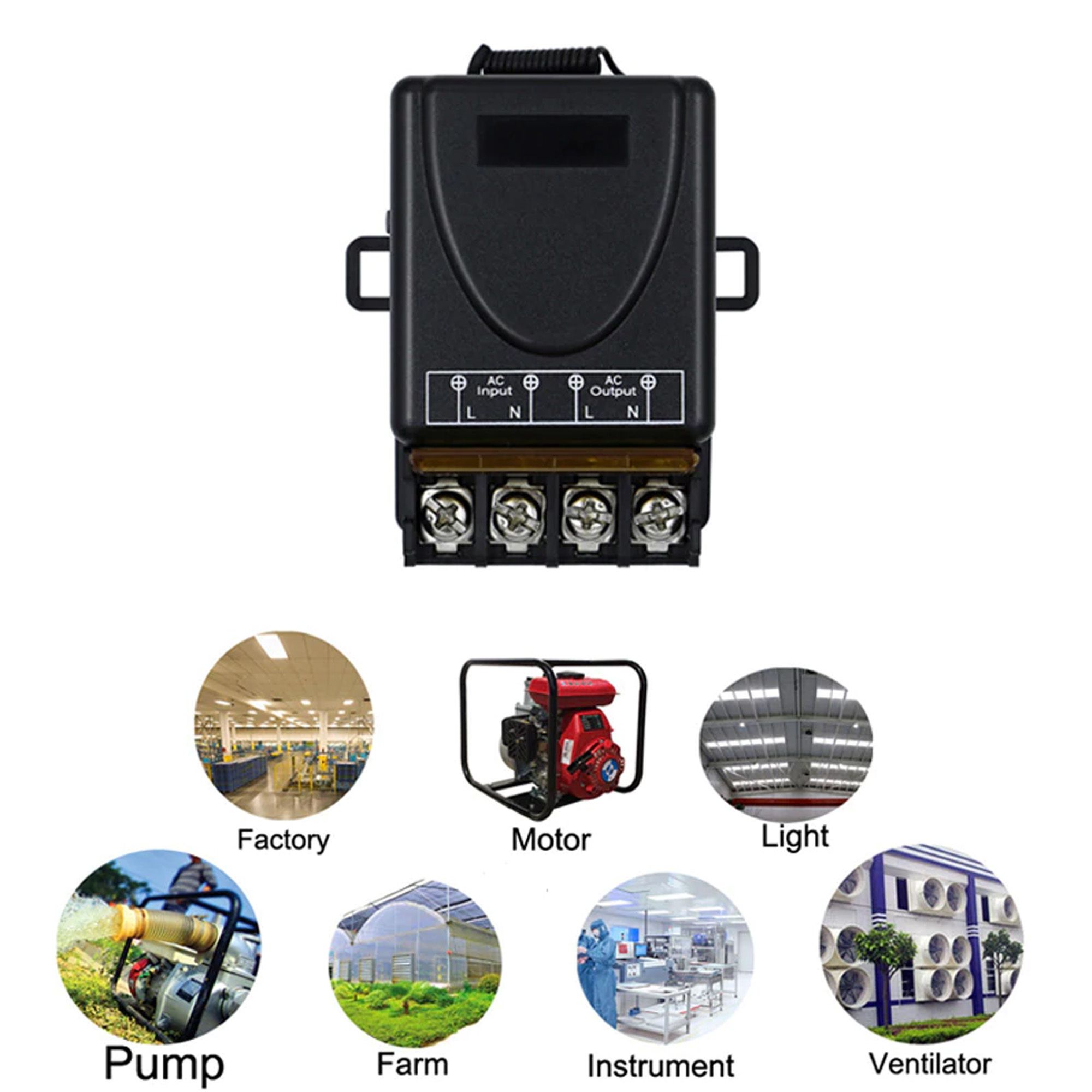 Geyser remote control switch - 30A 220V AC 6600W Remote Control 433mhz ...