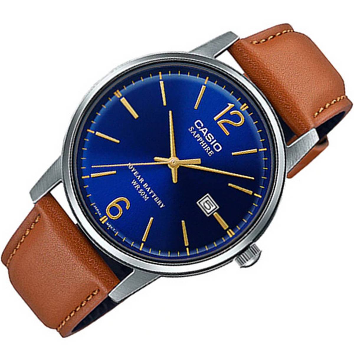 Casio MTS-110L-2AVDF Strap Wrist Watch for Men: Buy Online at Best Prices  in Pakistan | Daraz.pk
