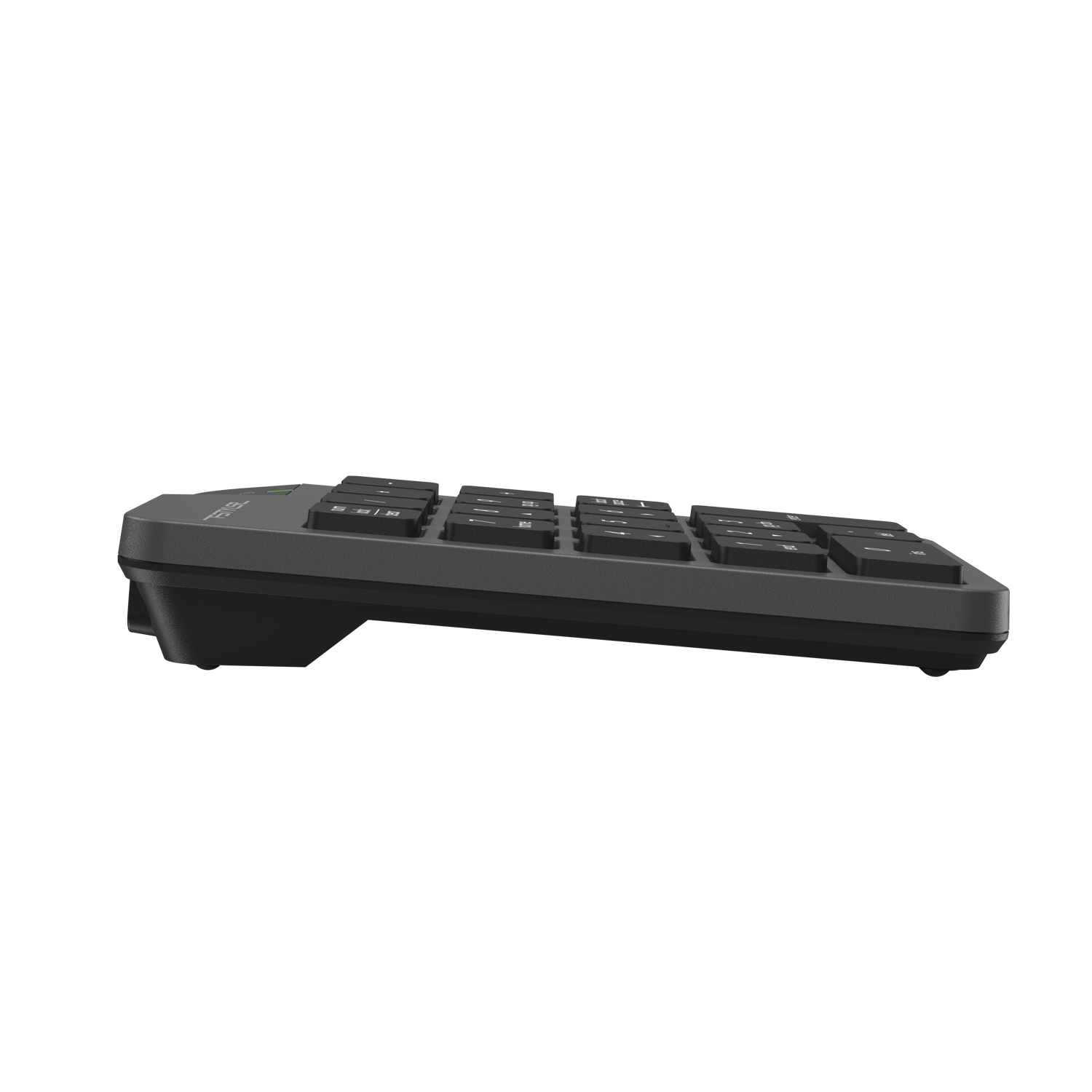A4tech Fstyler FGK21C 2.4G Wireless Numeric Keypad - Backspace Key - USB C Rechargeable - For PC, Laptop - Grey