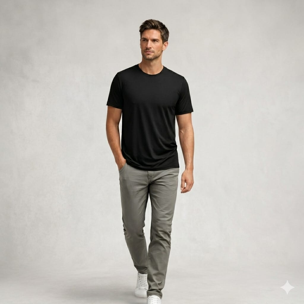 TF Clothing | Pack of 5 Unisex Multicolour Summer Plain Basic Half Sleeve Trendy Casual Wear t shirts for men