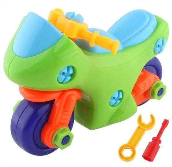 Bike Toy Meccano Disassembly Early Learning Educational Toy for Kids