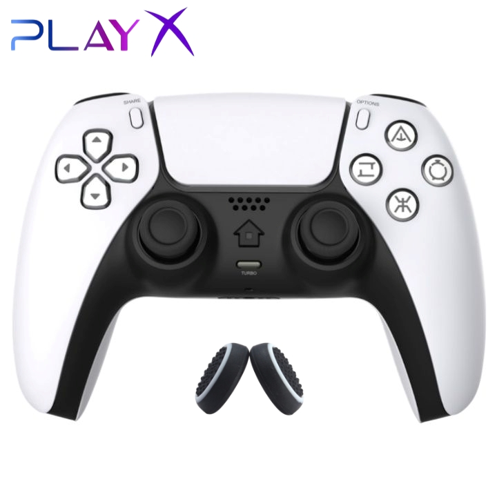 PS4 Game Controller – Ultimate Gaming Experience with 6-Axis Gyro, Dual Vibration, and Type-C Port Compatibility for PS4, Windows, and Laptop