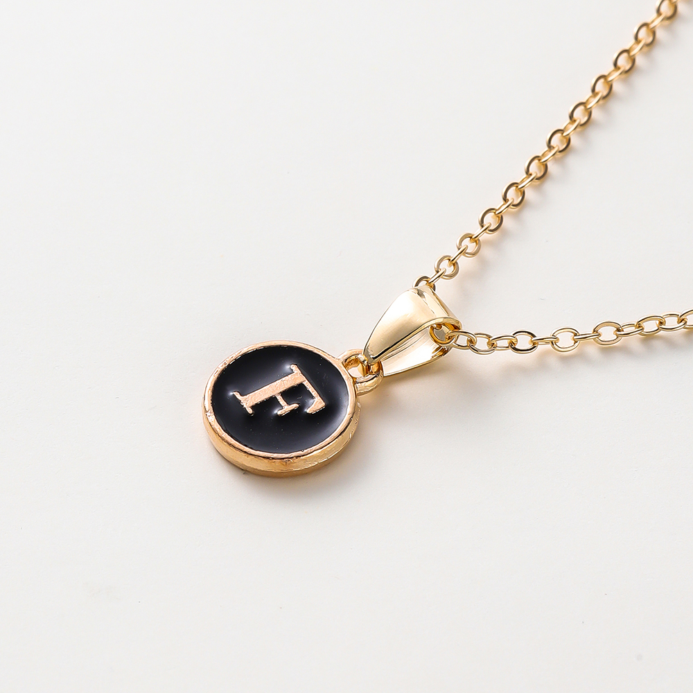 A to Z Alphabet Necklace,Locket,Pendants Gift for Boys Girls/Women Premium Design Name Necklace Ladies Jewelry Gift