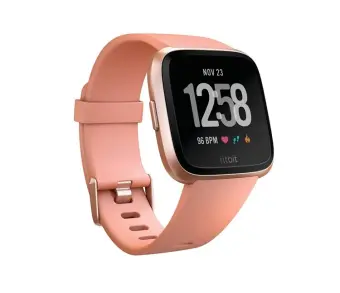 Fitbit Versa Smartwatch - Peach / Rose 