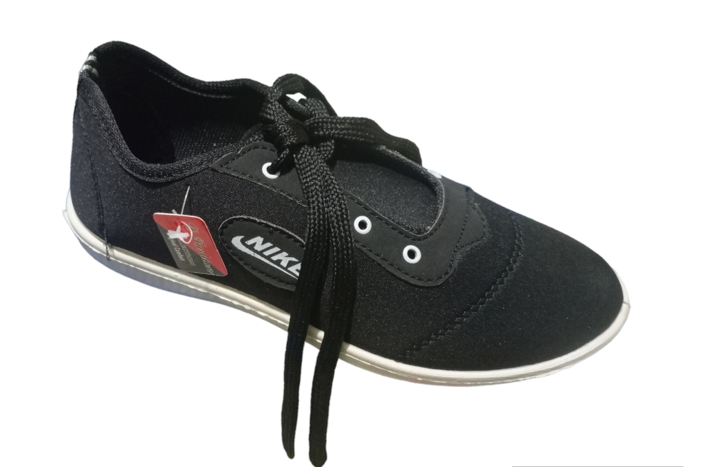 Black lace Sneekers Winter Shoes For Ladies