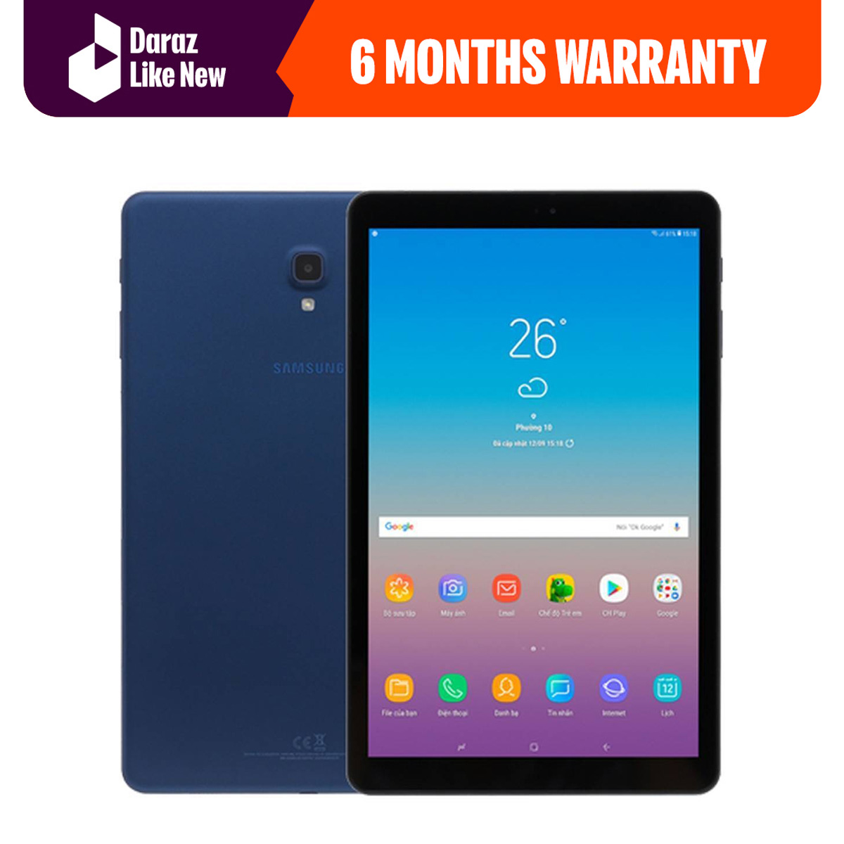 Samsung Galaxy Tab A | 10.2-Inch Screen | 3GB RAM | 32GB ROM | Android 10 | Face Unlock | Good Condition | FREE Tablet Cover