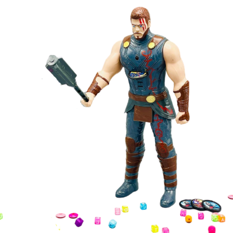 Super Hero Avengers Thor Action Figure With High Tech Light Effect And