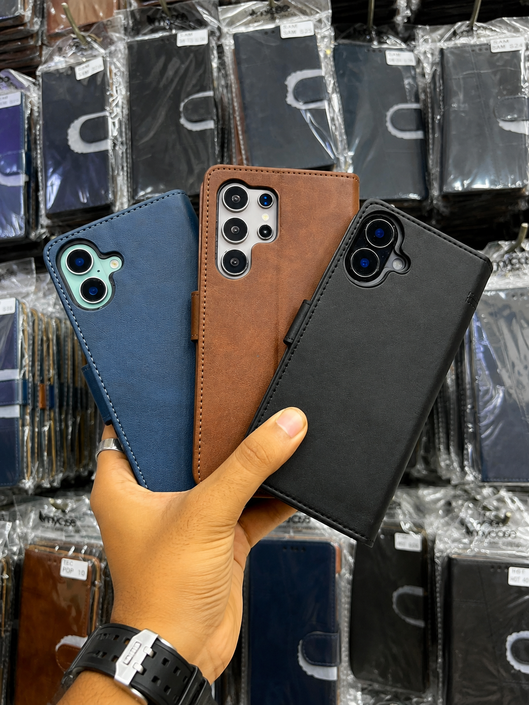 Caseit Premium Book Cover Flip Case for Samsung Infinix Tecno | Leather Style Wallet Cover – Protective Camera Cover, Full Body Protection & Stylish Design For A17 / A36 / A56 / A37 / NOTE 10+ / S26 ULTRA / CAMON 40 PRO / SPARK 40C / HOT 60i / S26+ / S25