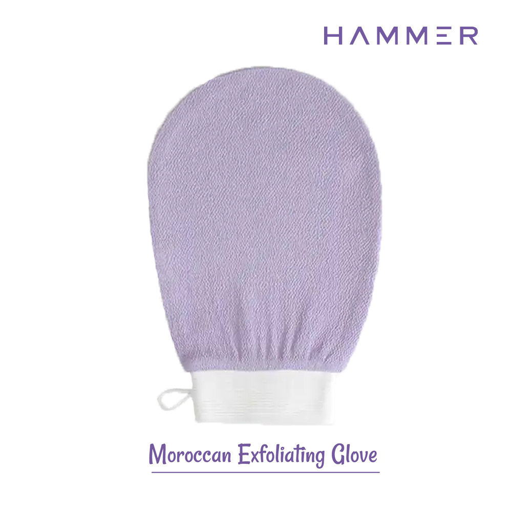 Hammer Moroccan Exfoliating Gloves 1pcs Dead Skin Remover
