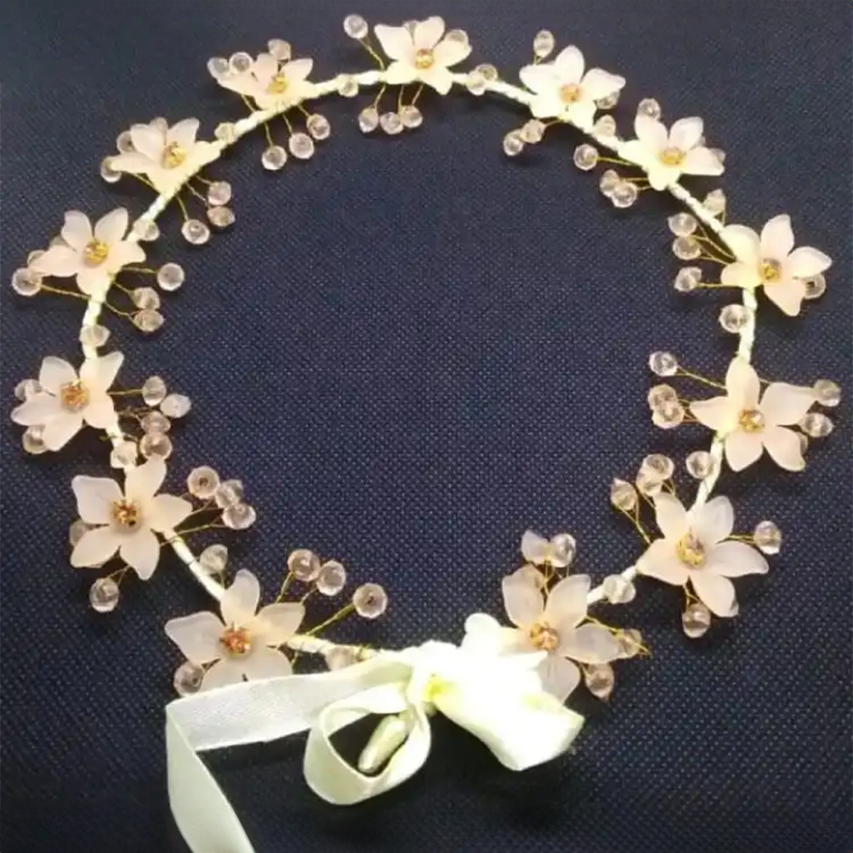 Wedding Hair Accessories Charms Clip Crystal Pearl Flower Hairpin Tiara Bridal Crown Hair Pin Bride Jewelry