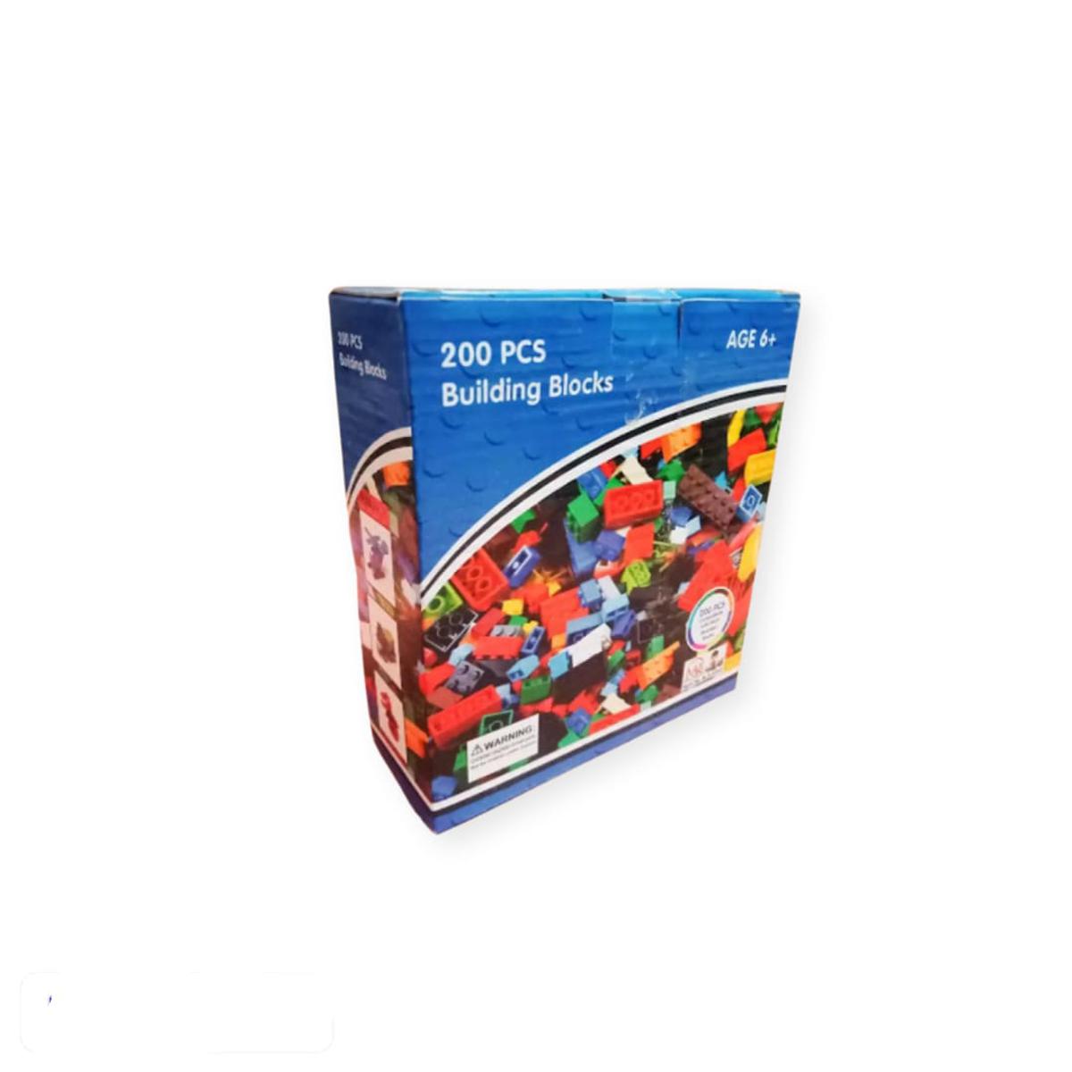 Set Of 200 Pieces Construction Blocks For Kids