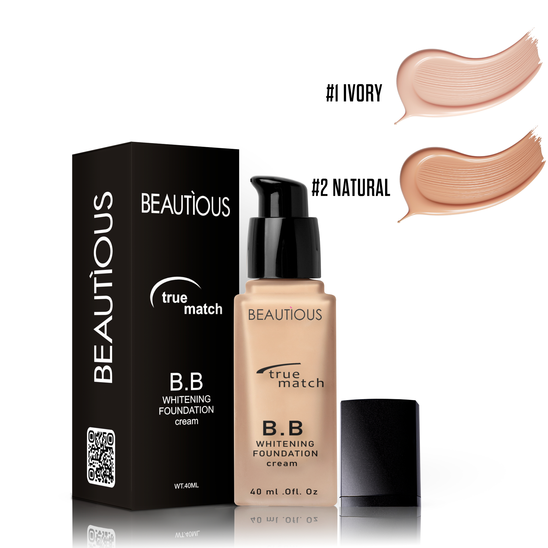 Beautious Deal of 04 Makeup Fixer + Makeup Base Primer + Foundation + Waterproof Concealer