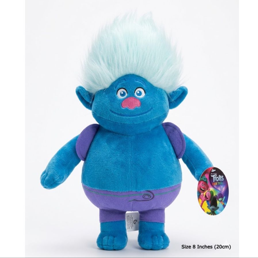 Trolls Plush Toy Soft Cuddly Stuffed Doll for Kids – Cute Cartoon Character Toy & Gift