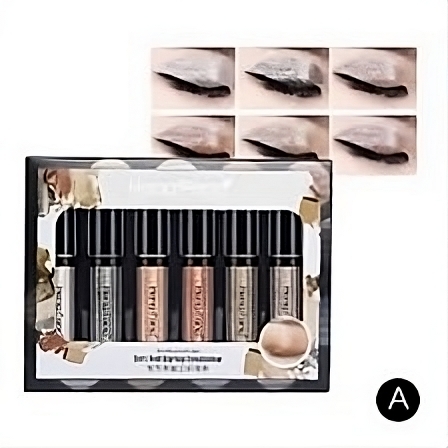 Glitter Liquid Eyeshadow, 6 Colors/set Shimmer Metallic Shiny High Pigmented Eyeshadow Pencil Set, Long Lasting Waterproof Sparkling Eye Makeup Tool for Women Girls