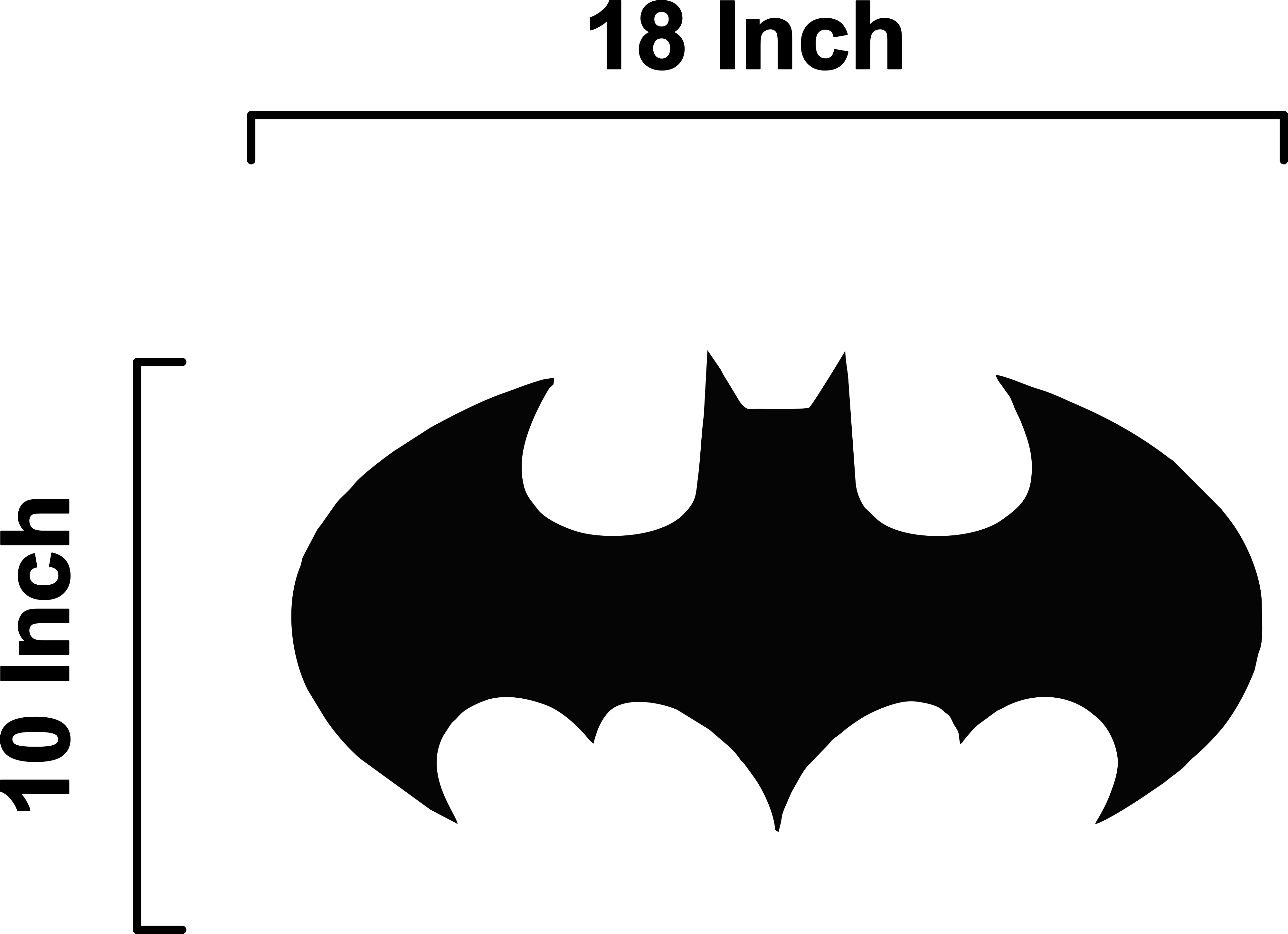 Batman LED Wall Light with Remote Control - Color Changing Modern Design for Boys' Rooms and Gaming Desks ( remote with only RGB Varient )