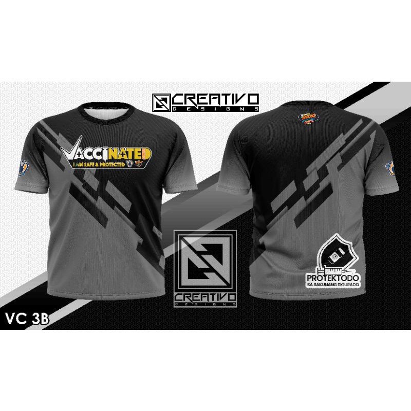 VACCINATED RESBAKUNA SHIRTS Drifit Full 