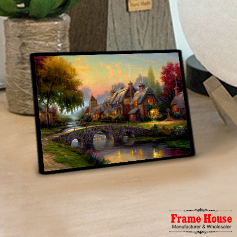 Motivational Quotes Photo Frame Set - Horizontal and Vertical Wall Decor for Home