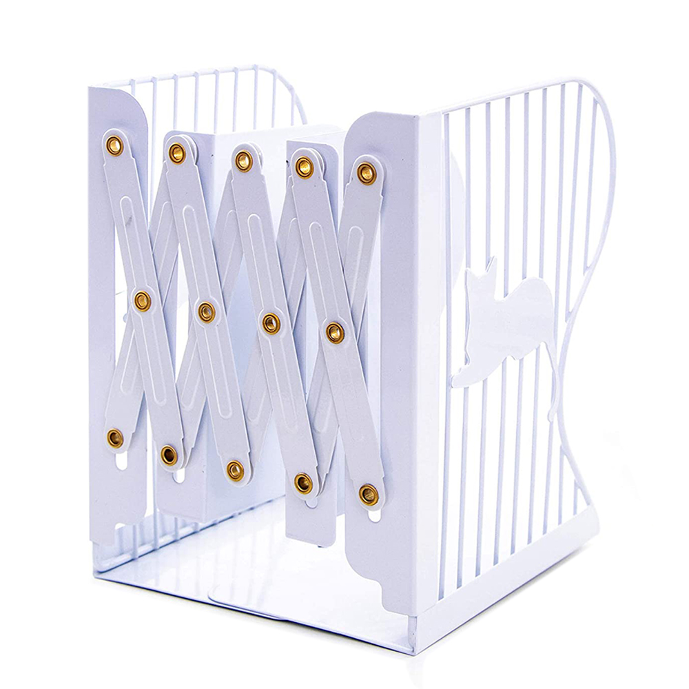 Book Ends, Expandable Stand Heavy Duty Bookends For Shelves Nons 【5％OFF】