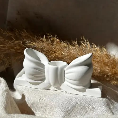 Bow-knot Candle Holder l Suitable for home decor l Without Candle l