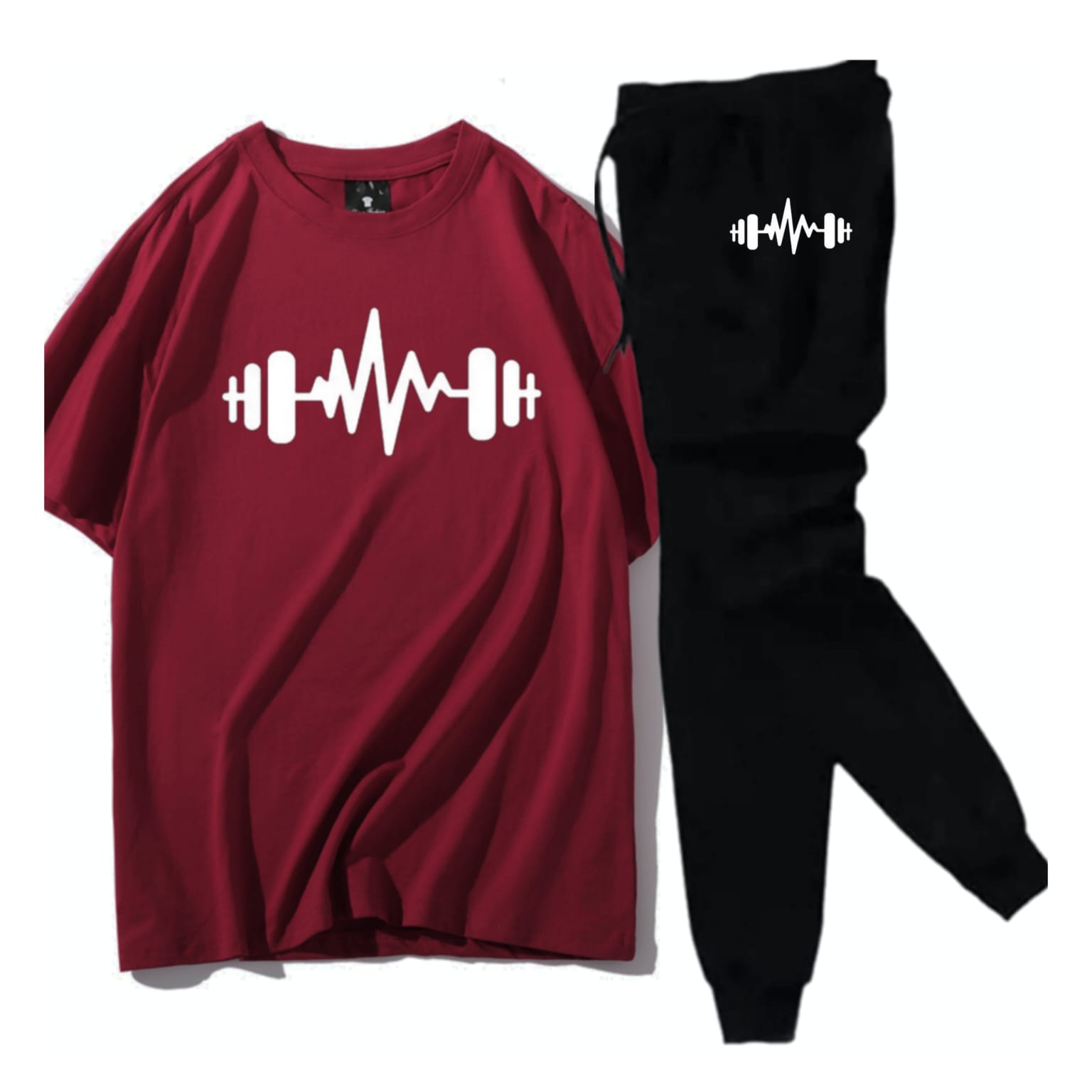 Maroon Trendy Printed Tracksuit For Men - Soft & Comfortable Fabric tracksuit for men