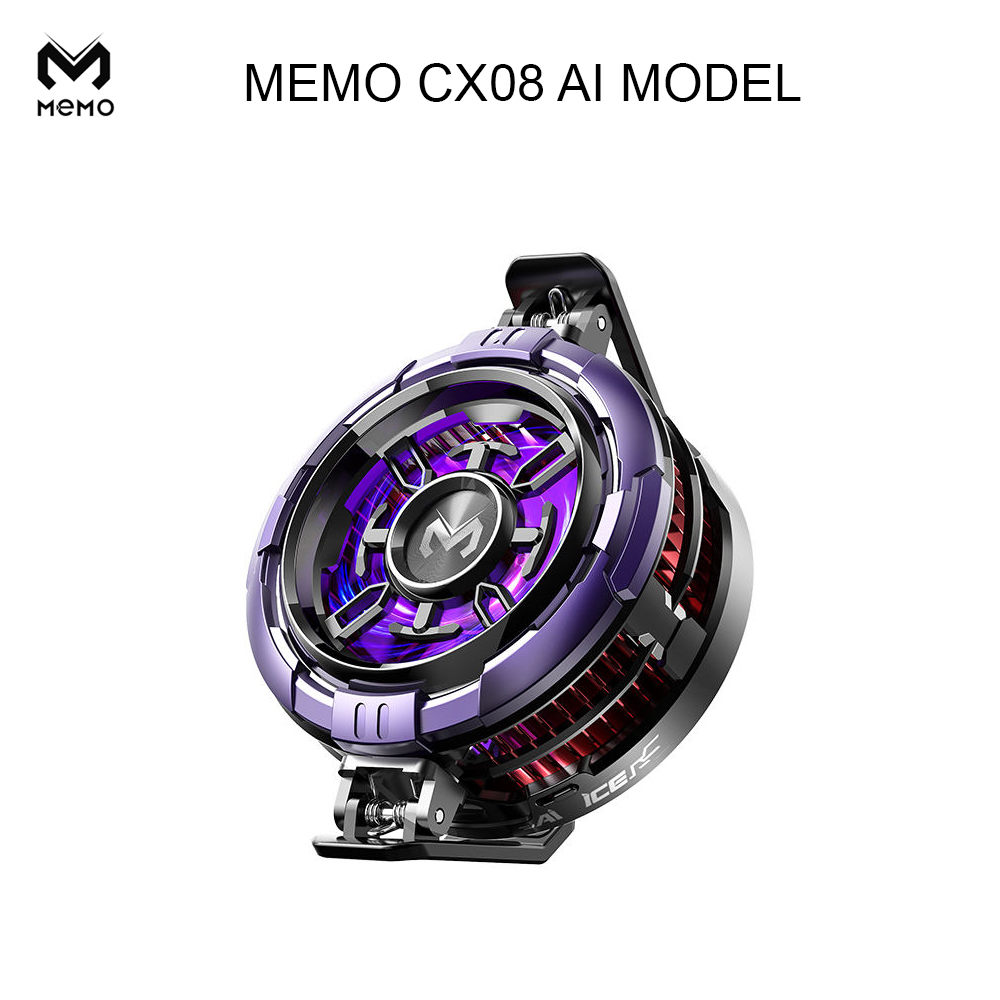 S6 Magnetic Semiconductor Phone Cooler Mobile Cooling Fan Phone Radiator Fan Portable Mobile Phone Cooling Fan Game Cooler For Tablet & Phones For PUBG Phone Cooler System Heat Sink Controller