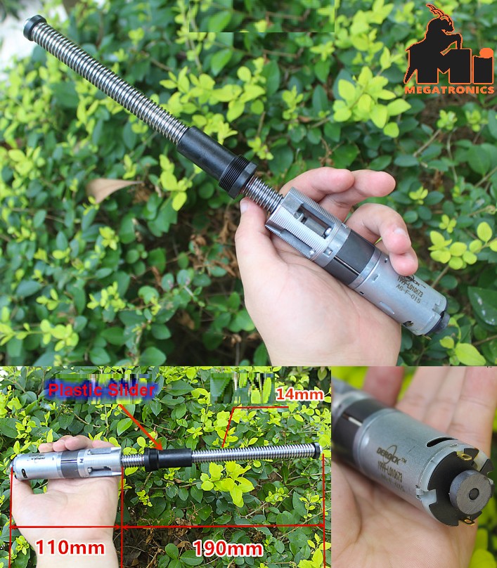 Slide Screw DC motor all metal gear linear actuator reduction