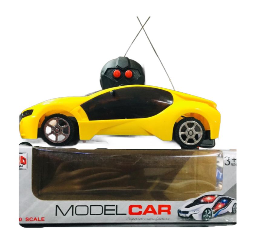 Model Car Remote Control Car, 2 Channel Front Backward (Assorted Colors)