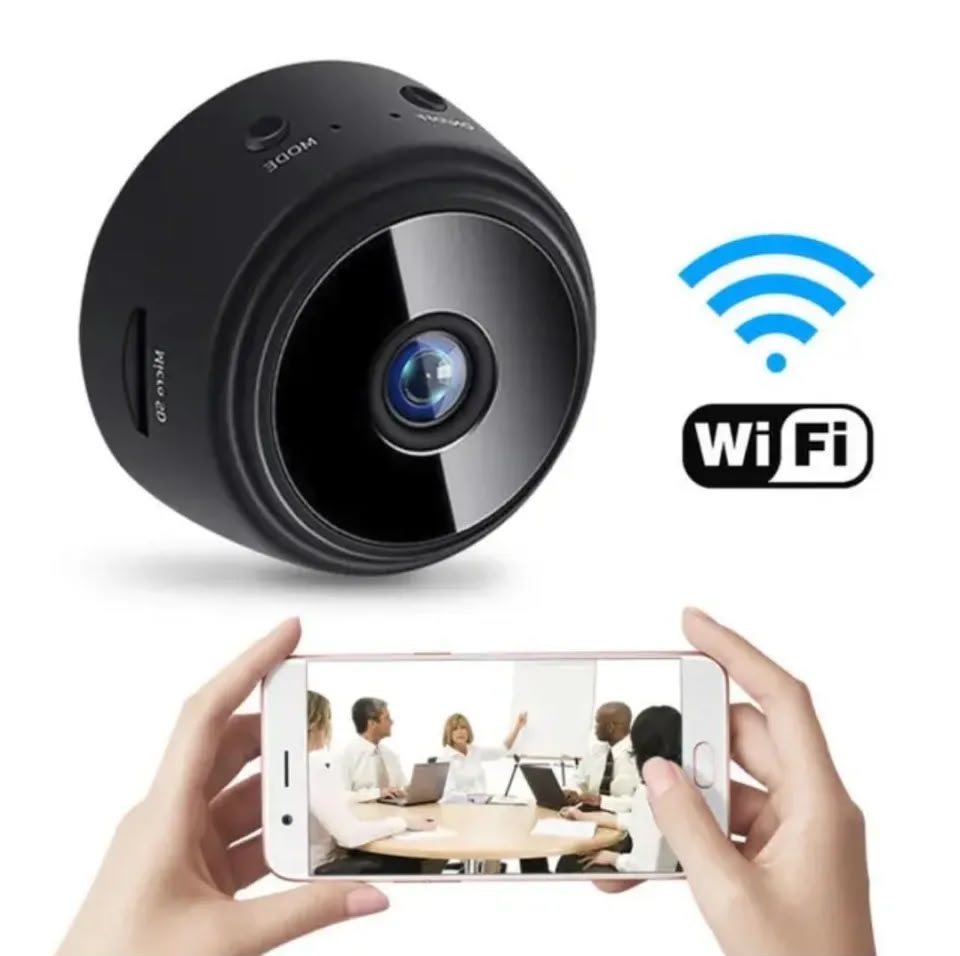 A9 Wireless Mini Camera Full HD 1080P | Rechargeable Portable CCTV Security Camera | Night Vision Remote Monitoring for Home and Office
