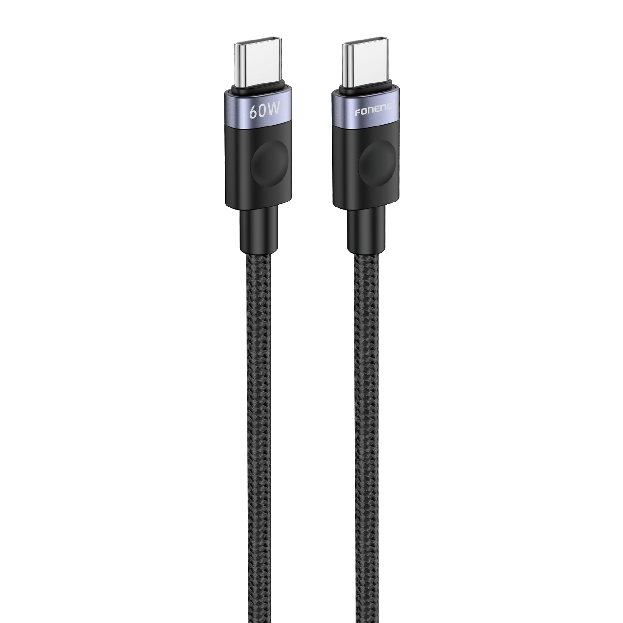 Foneng X115 Fast Charging USB Data Cable – Micro USB / Type-C / Lightning / C to C / C to Lightning 0