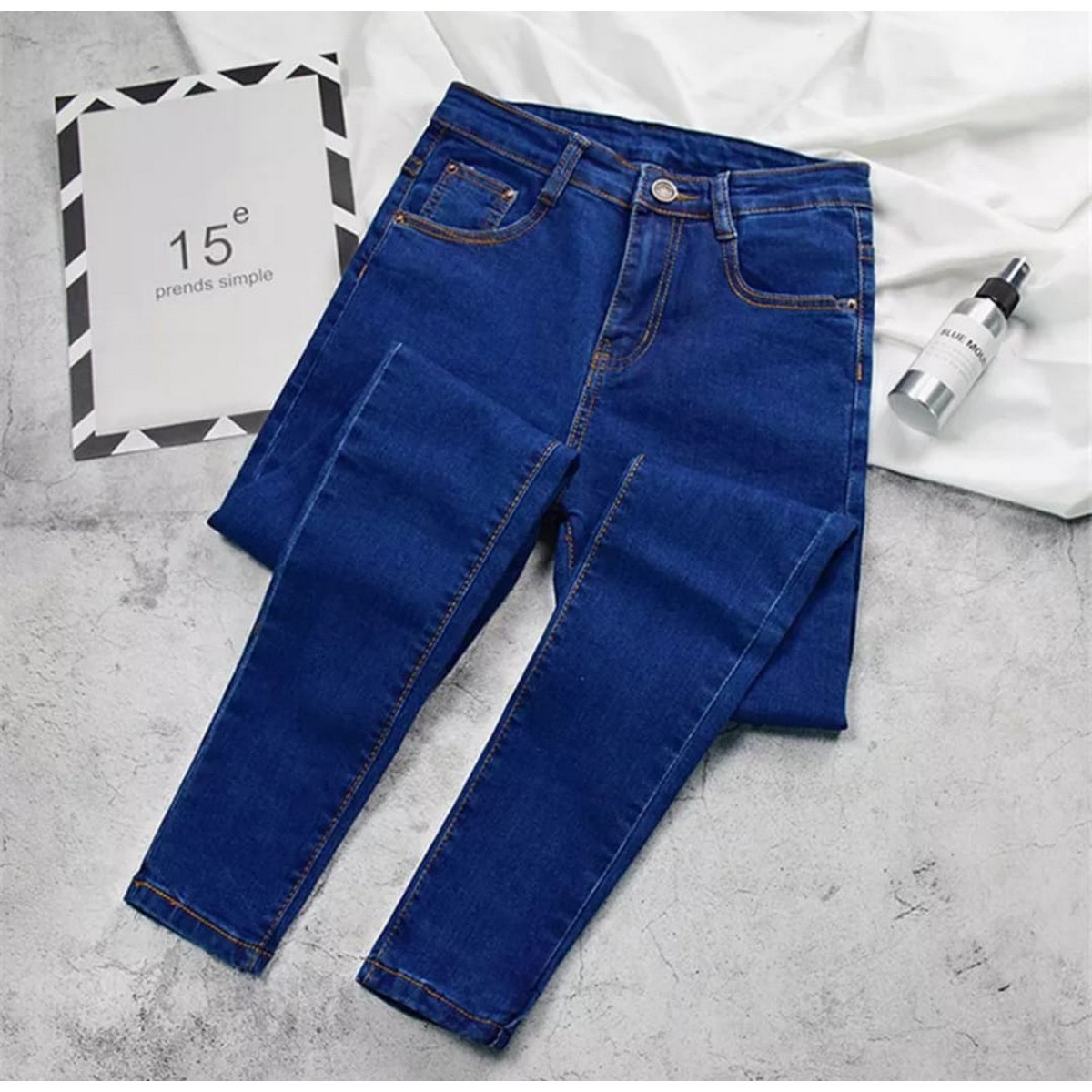Girls Women Blue Jeans Outclass Pant 