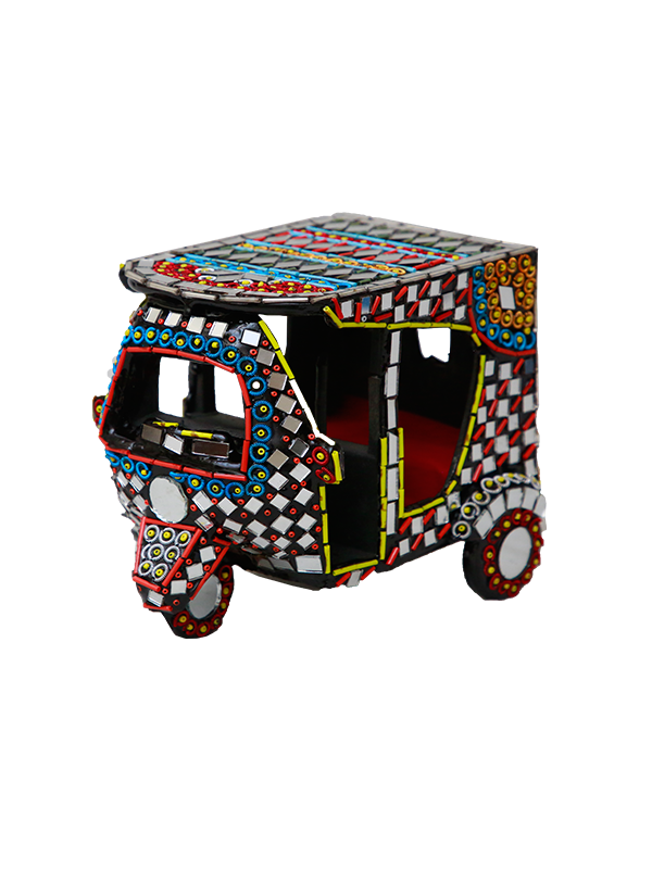 Premium Quality -Handmade Riksa Craft Wooden Sailing Riksha Wood Antique Riksha Model Home Decor