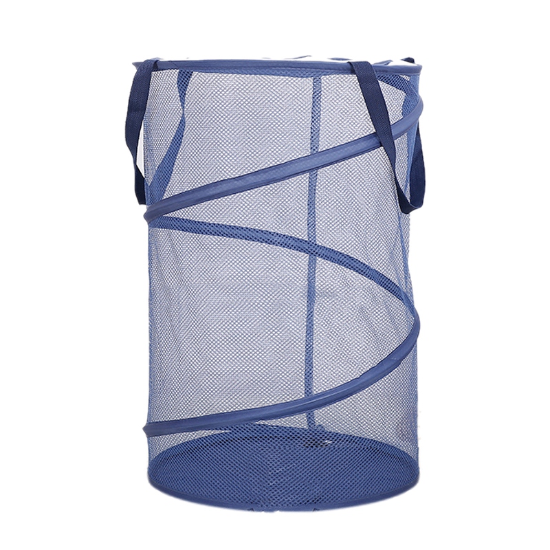 mesh hamper with zipper