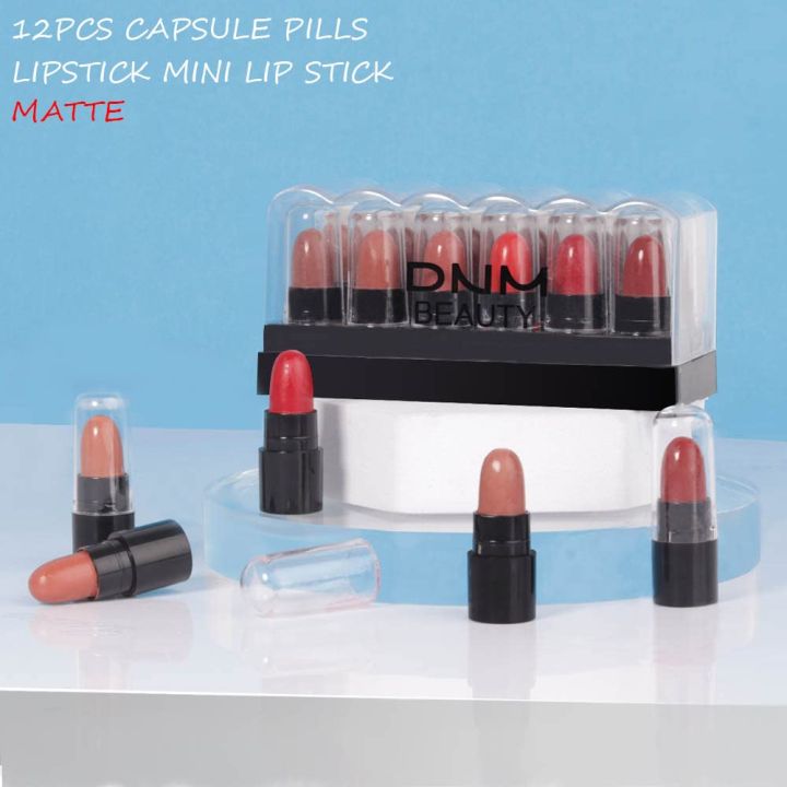 Professional Matte Mini lipstick 12 Pcs Set - Lip Makeup Trendy Color Stick