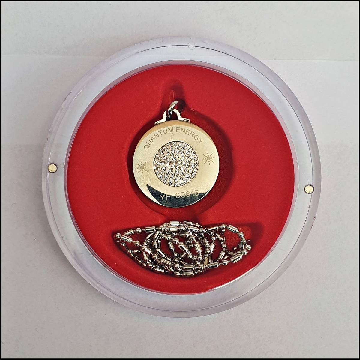 Powerful Scalar Bio Energy Quantum Pendant Magnetic Health Power Chain Pendant