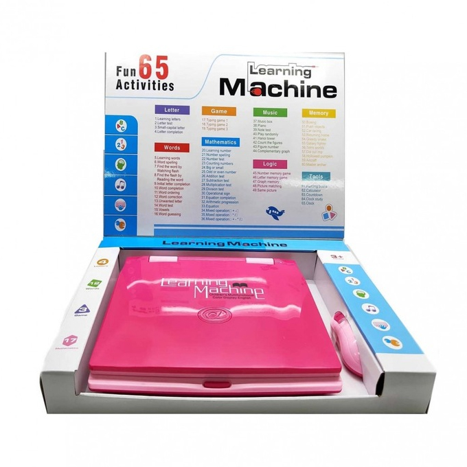 Learning Laptop for kids - 65 Activities Learning Machine Intelligent ...