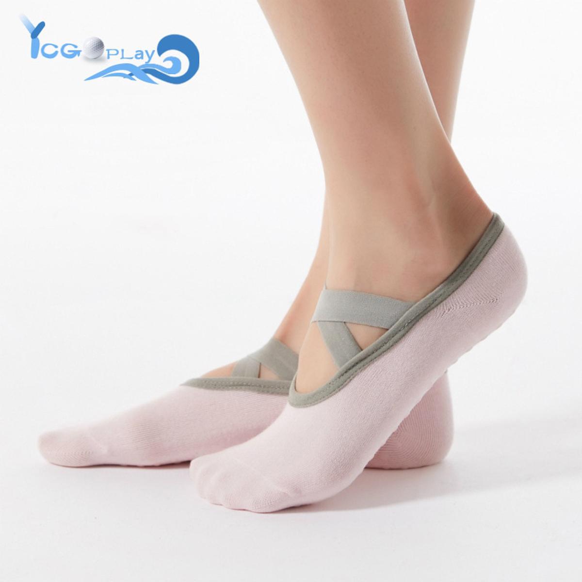 Women High Quality Pilates Socks Women Silicone Backless Non-slip Yoga Grip  Low-ankle Sock Ballet Dance Sports Socks - AliExpress