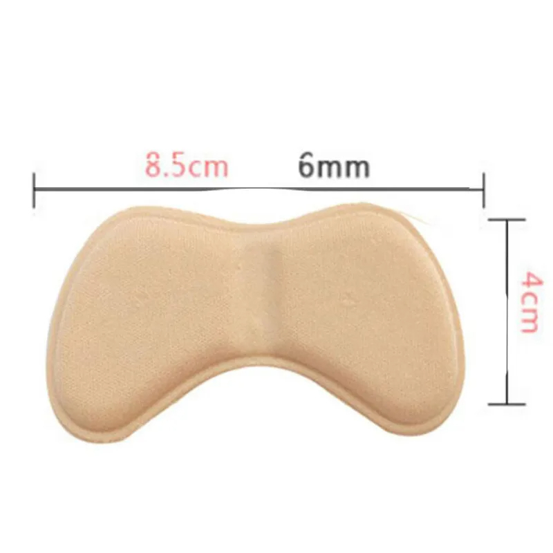 Dr Foot Self-Adhesive Heel Cushion Pads | Super Comfort Micro Suede Heel Grips | For Big Shoes & Sandals, Loose Shoes & Heel Pain Relief | Heel Protectors to Prevent Heel Pains - 1 Pairs (Unisex)