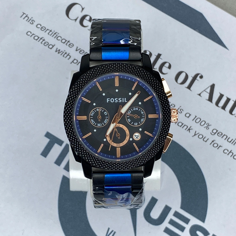 Luxury Stylish Men's Stainless Steel Chronograph Watch with Date Display Water Resistant Quartz Movement Casual Fashion Wristwatch