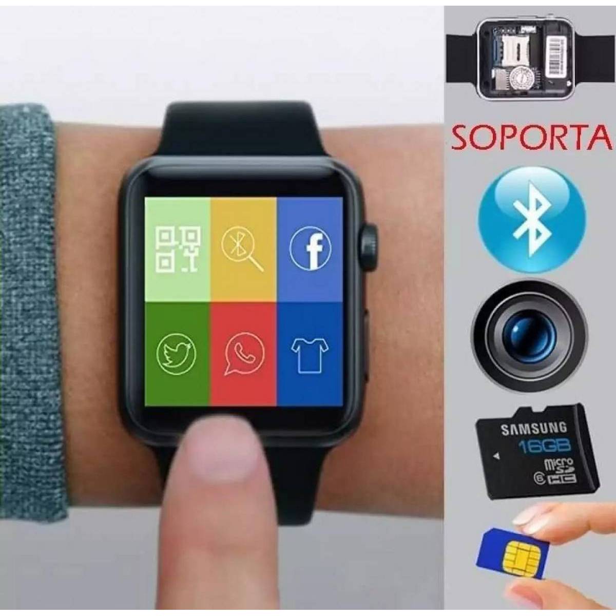 X6 Smart Watch Multimedia Smart Watch Sports Watch Bluetooth Feature Watch  Men's Watch - Black For Gents Watches: Buy Online at Best Prices in  Pakistan | Daraz.pk