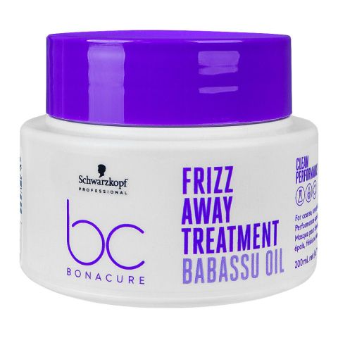 BC Bonacure Frizz Away Treatment with Babassu Oil | Hair Treatment Care | 200ml