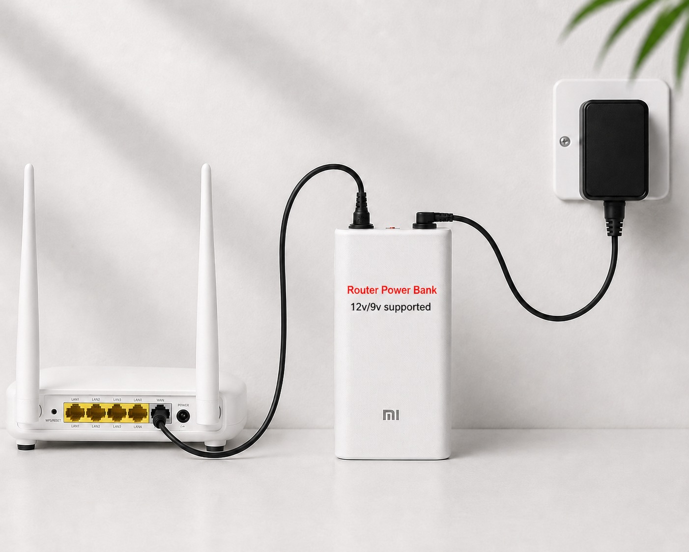 12v power bank router ups 12v wifi router backup modem backup battery 12v ups for router internet backup power bank load shedding router ups 20000mah power bank 12v router battery backup mini ups for wifi