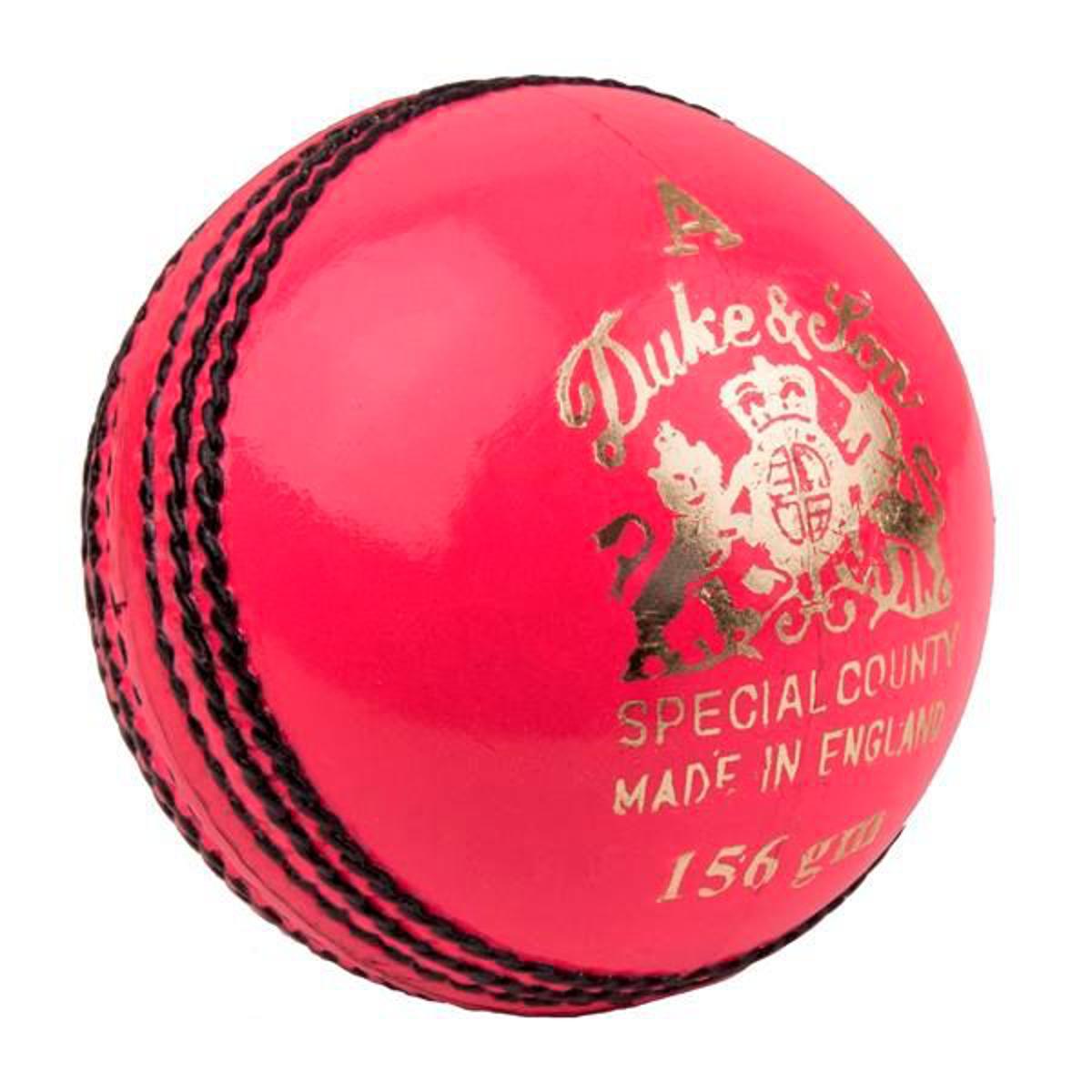 Duke and Sons Cricket Hardball/Pink Hardball/Export Quality/(OVERS 40-50)