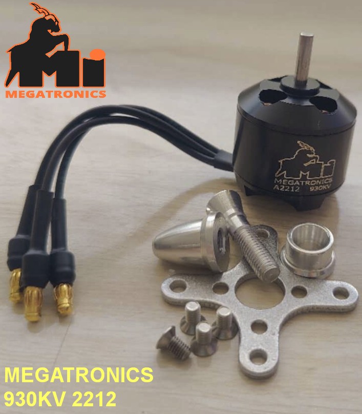 Megatronics RC A2212 930KV Brushless motor for Quadcopters, airplane, drones