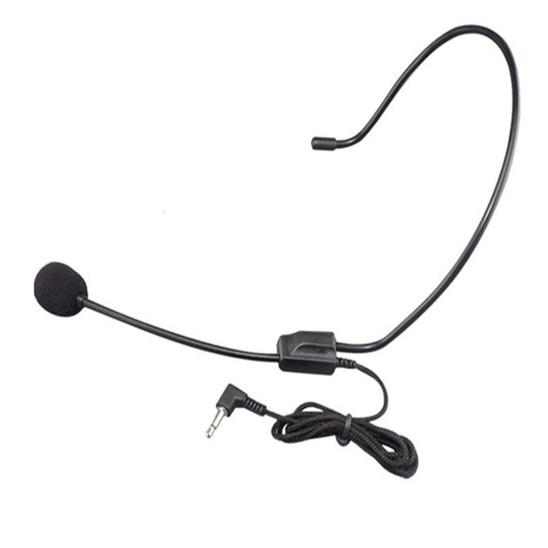 Head mic hot sale with speaker