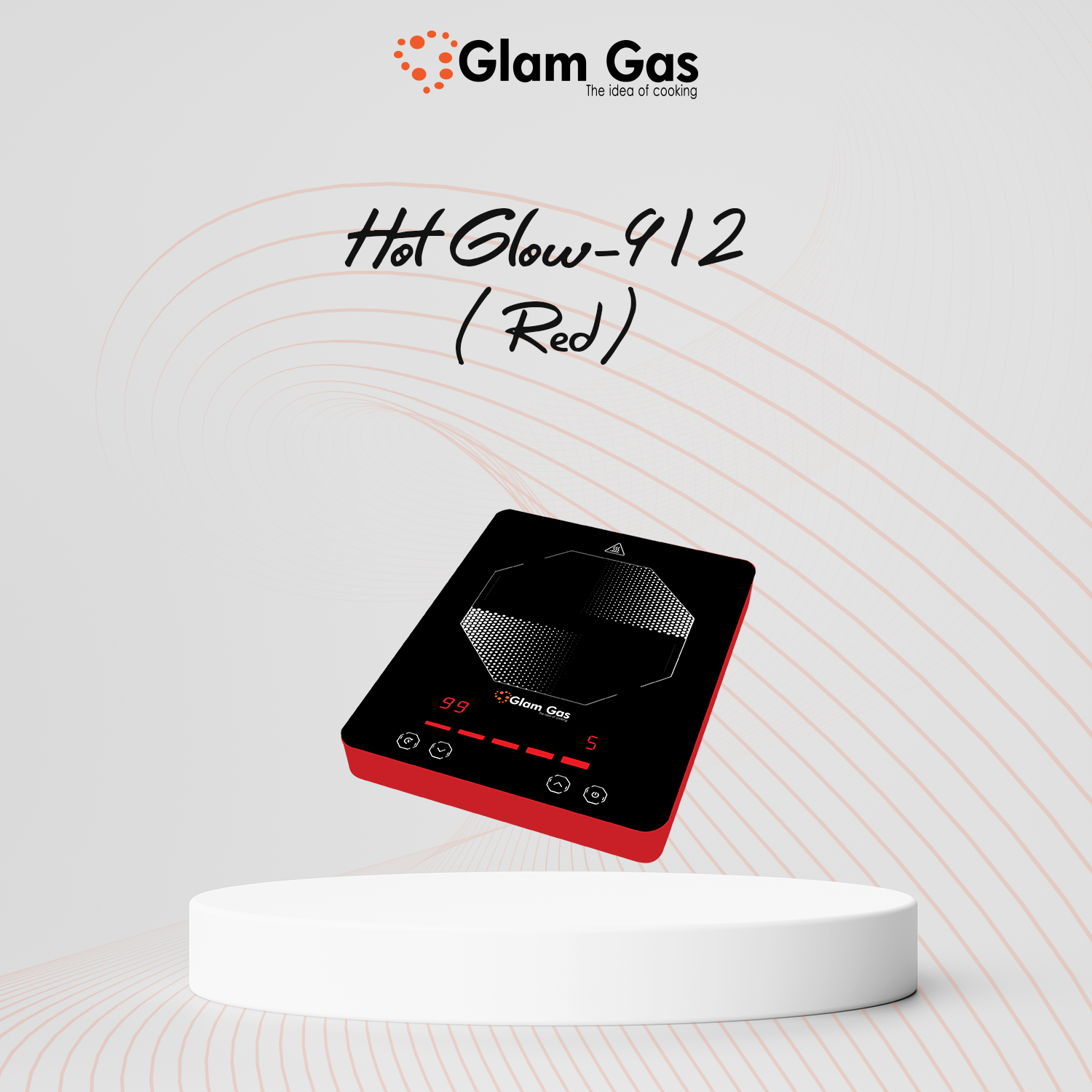 Glam Gas Infrared Ceramic Cooker Hot Plate Choolah Hot Glow912